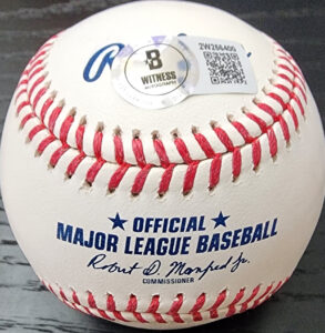 Miguel Cabrera Autographed OMLB Baseball Inscribed 3174 Hits 511 HRs Beckett COA v2