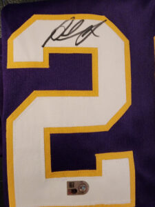 Paul Skenes Autographed Purple Replica LSU Jersey v1