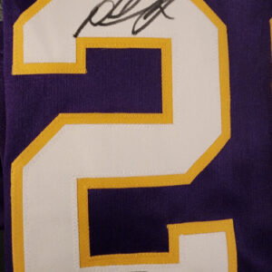 Paul Skenes Autographed Purple Replica LSU Jersey v1