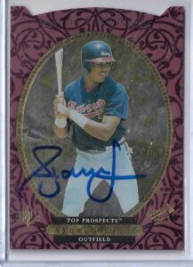 Andruw Jones Autographed 1995 SP Top Prospects 1 RC