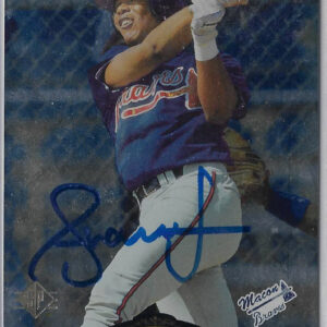 Andruw Jones Autographed 1995 SP Top Prospects 15 RC