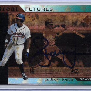 Andruw Jones Autographed 1997 SP Base Set 1 RC