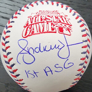 Andruw Jones Autographed 2000 All Star Game Baseball inscribed 1st ASG v1