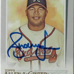 Andruw Jones Autographed 2020 Topps Allen and Ginter 318