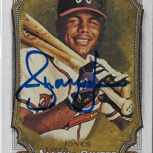 Andruw Jones Autographed 2024 Topps Allen and Ginter 349