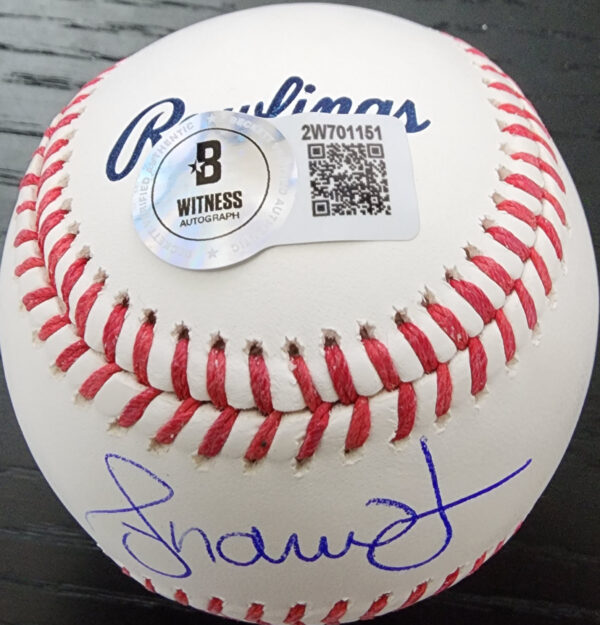 Andruw Jones Autographed HOF Baseball SWEET v2