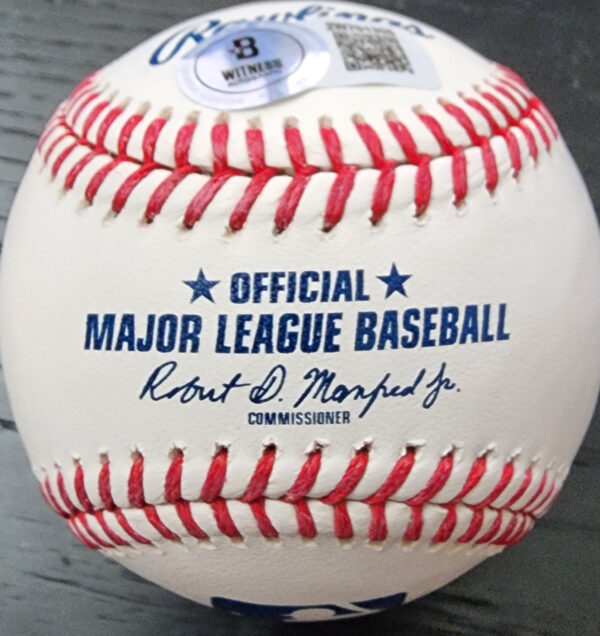 Andruw Jones Autographed OMLB Baseball v2