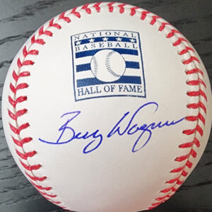 Billy Wagner Autographed Official HOF Baseball LOGO v1