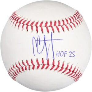 CC Sabathia Autographed Official MLB Baseball Inscribed HOF 25