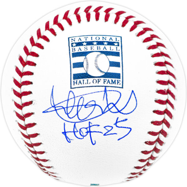 Ichiro Suzuki Autographed Official HOF Baseball Inscribed HOF 25 LOGO v1