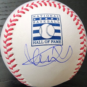 Ichiro Suzuki Autographed Official HOF Baseball LOGO v1