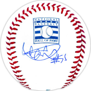 Ichiro Suzuki Autographed Official HOF Baseball LOGO v1