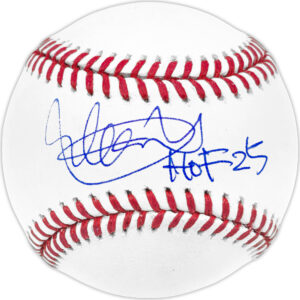 Ichiro Suzuki Autographed Official MLB Baseball Inscribed HOF 25 v1