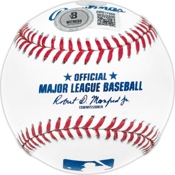 Ichiro Suzuki Autographed Official MLB Baseball Inscribed HOF 25 v2