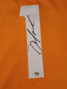 Christian Moore Autographed Orange Tennessee Volunteers 2024 MCWS Jersey v1
