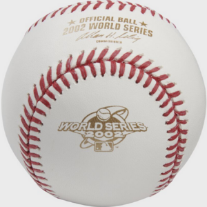 John Lackey Autographed 2002 World Series Anaheim Angels Baseball
