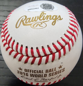 John Lackey Autographed 2016 World Series Chicago Cubs Baseball Inscribed Came 4 Jewelry v2