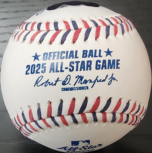 Jacob Misiorowski Autographed 2025 All-Star Game Baseball Inscribed 1st ASG v2