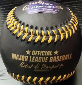 Jacob Misiorowski Autographed Black OMLB Baseball v2