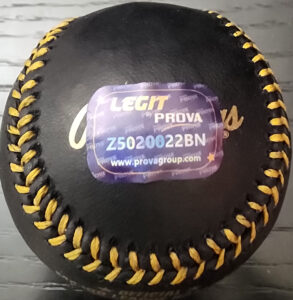 Jacob Misiorowski Autographed Black OMLB Baseball v3