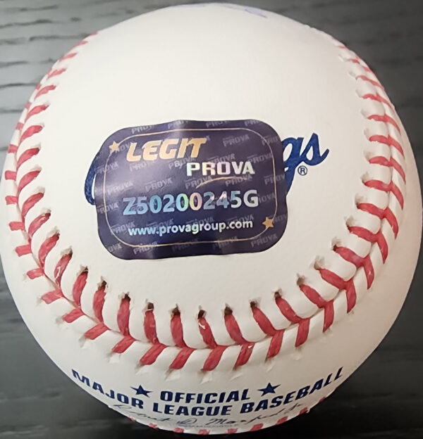 Jacob Misiorowski Autographed OMLB Baseball Inscribed MLB Debut 61225 v4