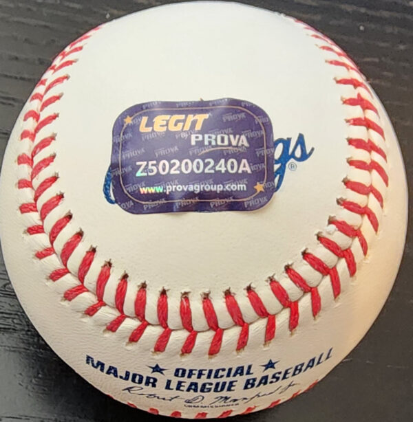 Jacob Misiorowski Autographed OMLB Baseball v3
