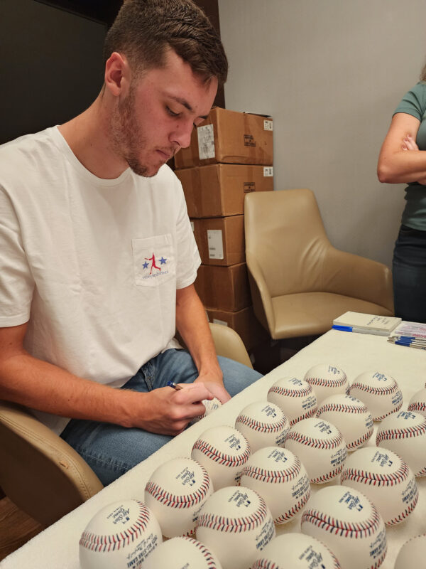 Jacob Misiorowski Private Signing 08012025 2025 All Star Game Baseball v5