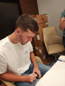 Jacob Misiorowski Private Signing 08012025 Black OMLB v1
