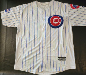 John Lackey Autographed 2016 World Series Chicago Cubs Home Jersey v4