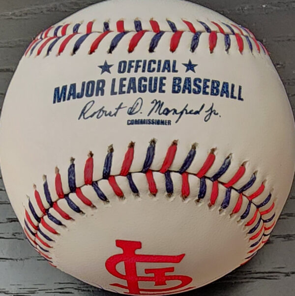 JJ Wetherholt Autographed OMLB St Louis Cardinals Baseball v2