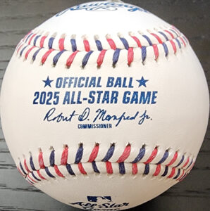 Jacob Misiorowski Autographed 2025 All-Star Game Baseball Inscribed Quickest AS Game Selection v2