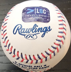 Jacob Misiorowski Autographed 2025 All-Star Game Baseball Inscribed Quickest AS Game Selection v3