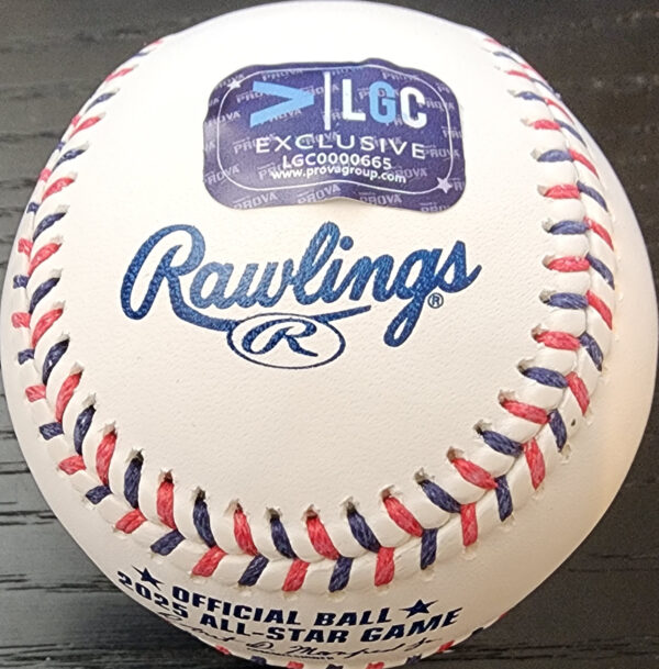 Jacob Misiorowski Autographed 2025 All-Star Game Baseball Inscribed Quickest AS Game Selection v3