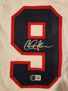 Charlie Sheen Autographed Signed Major League Movie White Home Custom Jersey v1