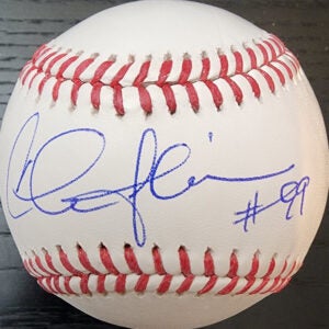 Charlie Sheen Autographed Signed Rawlings OMLB #99 Baseball v1
