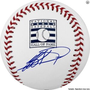 Jeff Kent Autographed HOF Baseball LOGO