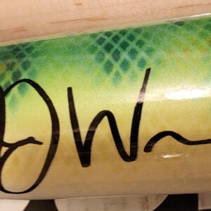 JJ Wetherholt Autographed 2025 Futures Game Model BASS Bat v3