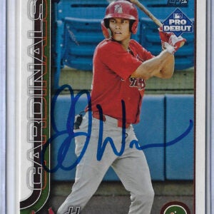 JJ Wetherholt Autographed 2025 Topps Pro Debut Paper PD-94