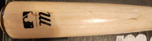 JJ Wetherholt Autographed Game Model Bat v6