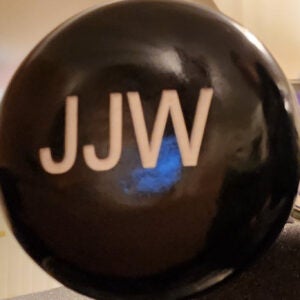 JJ Wetherholt Autographed Game Model Bat v7